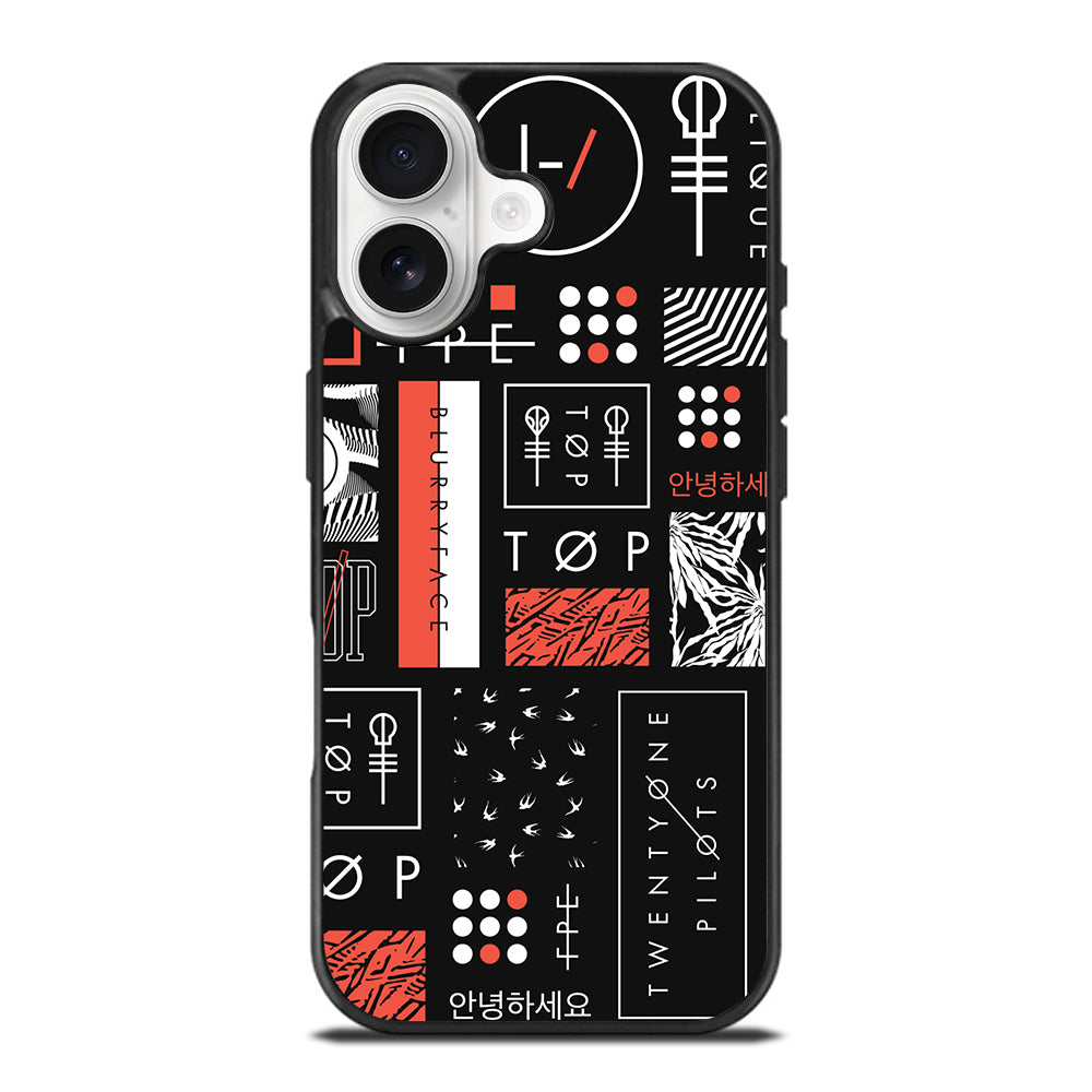 TWENTY ONE PILOTS BLURRYFACE 2 iPhone 17 Case Cover