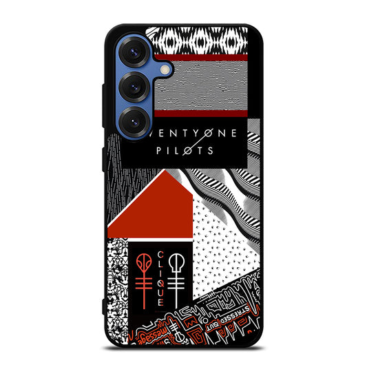 TWENTY ONE PILOTS BLURRYFACE Samsung Galaxy S25 Case Cover