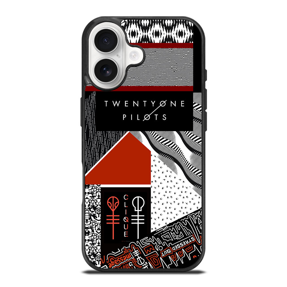 TWENTY ONE PILOTS BLURRYFACE iPhone 17 Case Cover