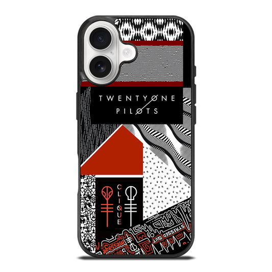 TWENTY ONE PILOTS BLURRYFACE iPhone 17 Case Cover