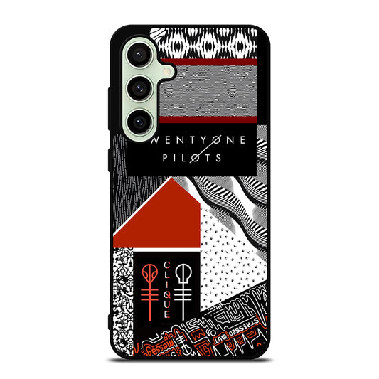 TWENTY ONE PILOTS BLURRYFACE Samsung Galaxy S24 FE Case Cover