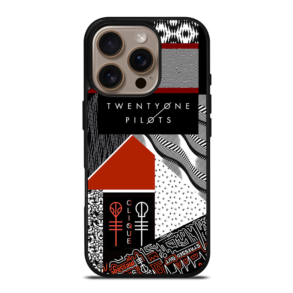 TWENTY ONE PILOTS BLURRYFACE iPhone 16 Pro Case Cover