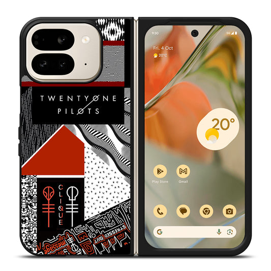 TWENTY ONE PILOTS BLURRYFACE Google Pixel 9 Pro Fold Case Cover