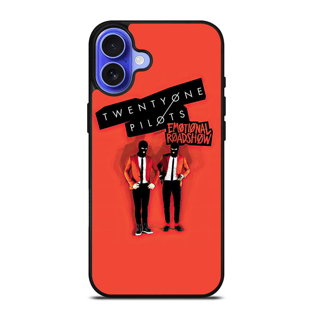 TWENTY ONE PILOTS EMOTIONAL ROADSHOW iPhone 16 Case Cover