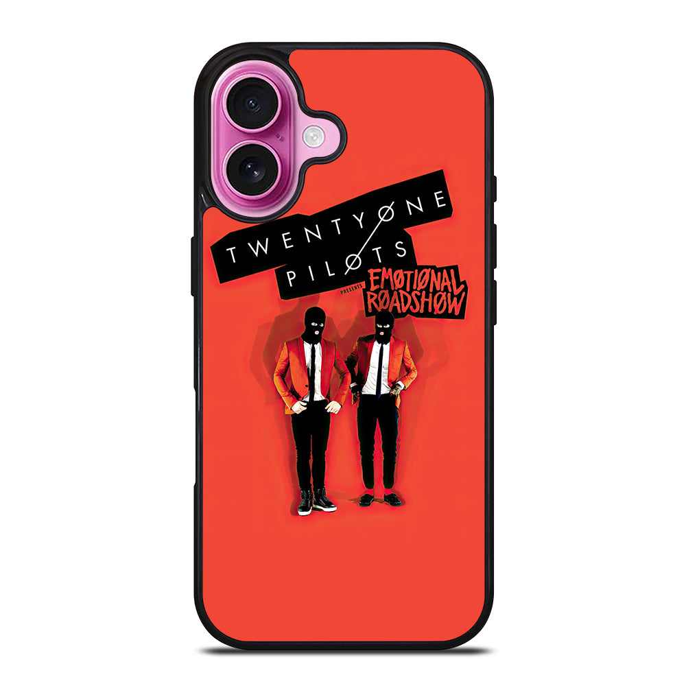 TWENTY ONE PILOTS EMOTIONAL ROADSHOW iPhone 16 Plus Case Cover