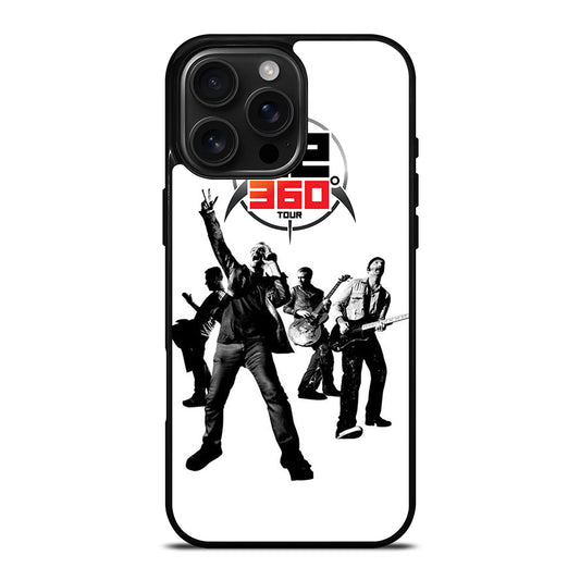 U2 BAND 360 TOUR iPhone 16 Pro Max Case Cover