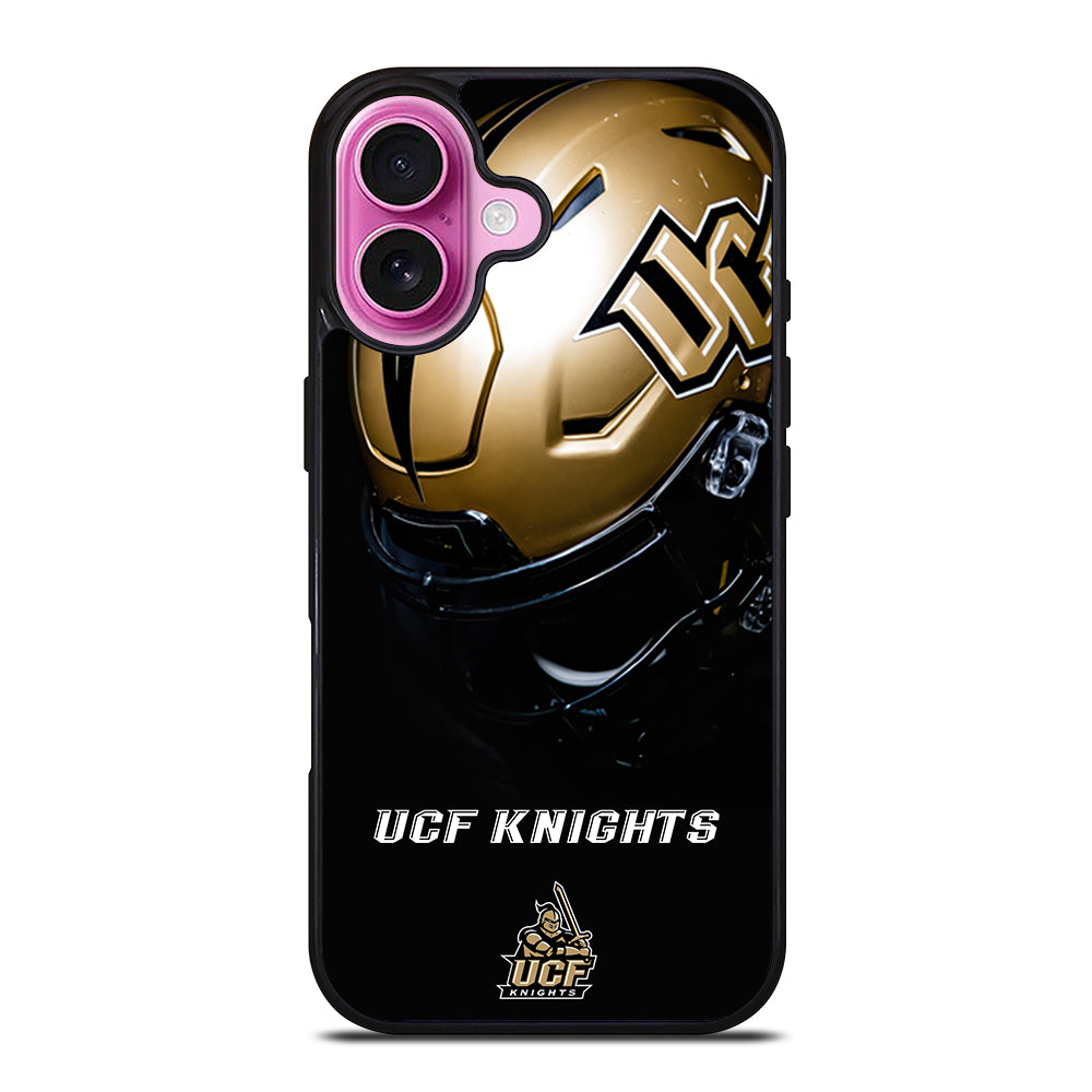 UCF KNIGHTS FOOTBALL HELMET iPhone 16 Plus Case Cover