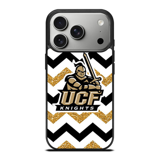 UCF KNIGHTS STRIPE LOGO iPhone 17 Pro Case Cover
