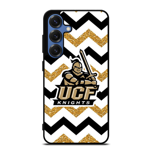 UCF KNIGHTS STRIPE LOGO Samsung Galaxy S25 Case Cover