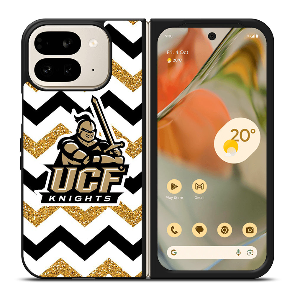 UCF KNIGHTS STRIPE LOGO Google Pixel 9 Pro Fold Case Cover