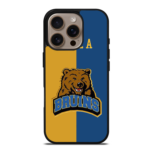 UCLA BRUINS FOOTBALL LOGO iPhone 16 Pro Case Cover