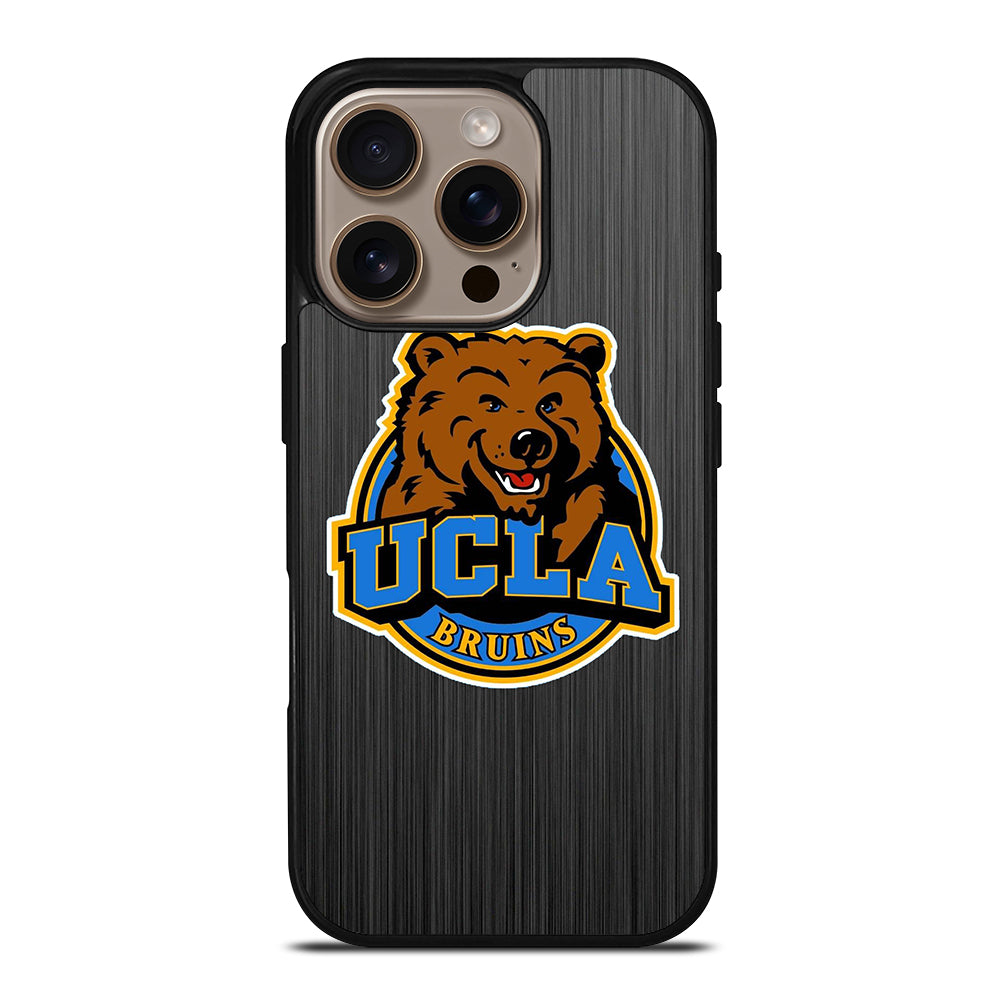 UCLA BRUINS METAL LOGO iPhone 16 Pro Case Cover