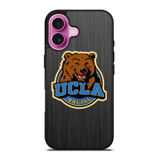 UCLA BRUINS METAL LOGO iPhone 16 Plus Case Cover