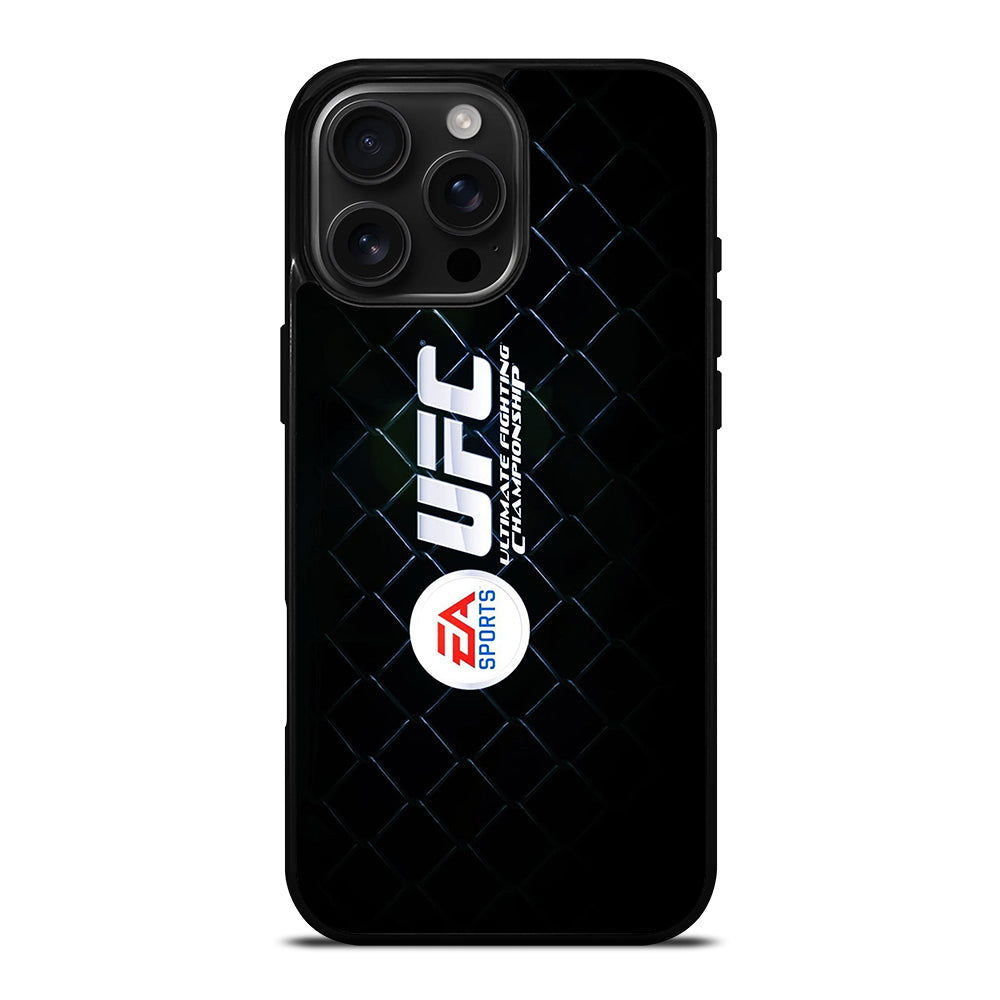 UFC LOGO FIGHTING METAL LOGO iPhone 16 Pro Max Case Cover