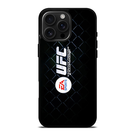 UFC LOGO FIGHTING METAL LOGO iPhone 16 Pro Max Case Cover