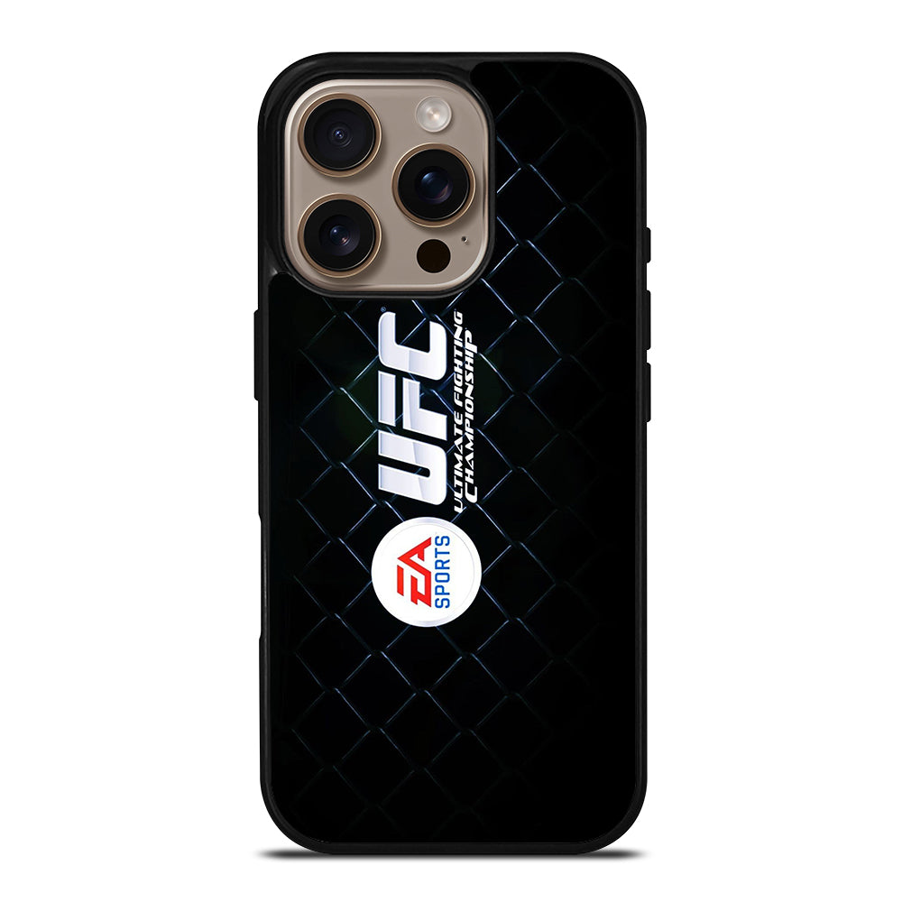 UFC LOGO FIGHTING METAL LOGO iPhone 16 Pro Case Cover