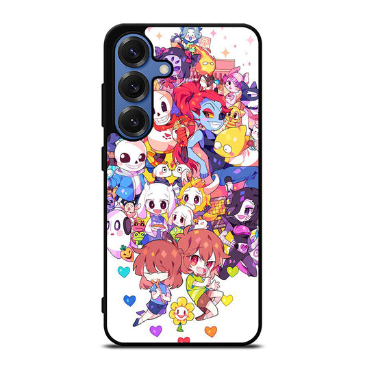 UNDERTALE ALL CHARACTER CARTOON Samsung Galaxy S25 Case Cover