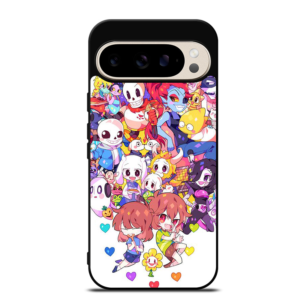 UNDERTALE ALL CHARACTER CARTOON Google Pixel 9 Pro Case Cover