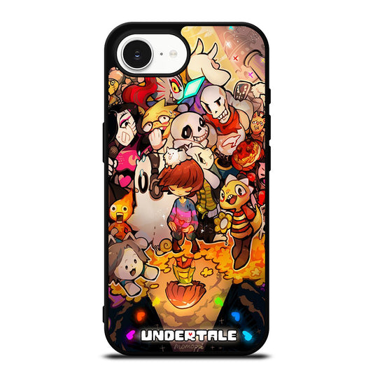 UNDERTALE ALL CHARACTER CARTOON 2 iPhone 16e Case Cover