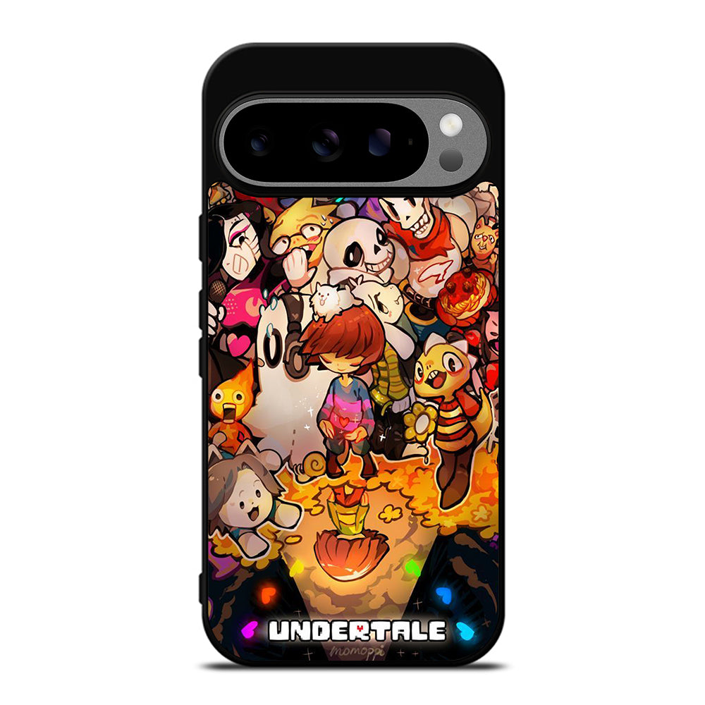 UNDERTALE ALL CHARACTER CARTOON 2 Google Pixel 9 Pro XL Case Cover