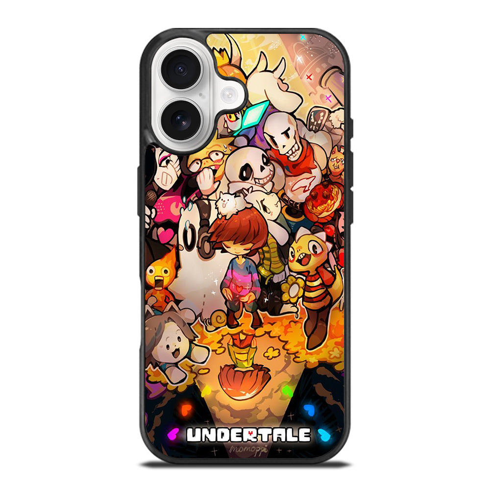 UNDERTALE ALL CHARACTER CARTOON 2 iPhone 17 Case Cover