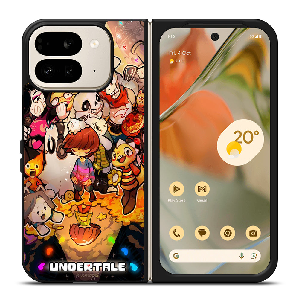 UNDERTALE ALL CHARACTER CARTOON 2 Google Pixel 9 Pro Fold Case Cover