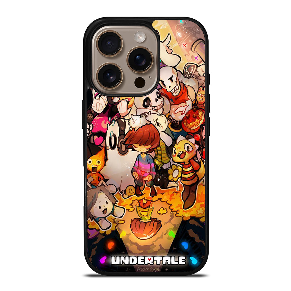 UNDERTALE ALL CHARACTER CARTOON 2 iPhone 16 Pro Case Cover