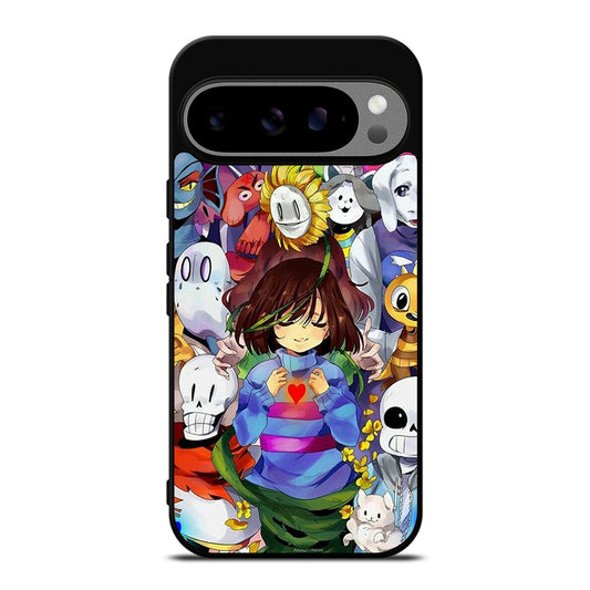 UNDERTALE ALL CHARACTER CARTOON 3 Google Pixel 9 Pro XL Case Cover