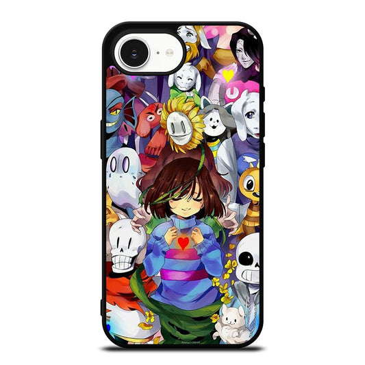 UNDERTALE ALL CHARACTER CARTOON 3 iPhone 16e Case Cover