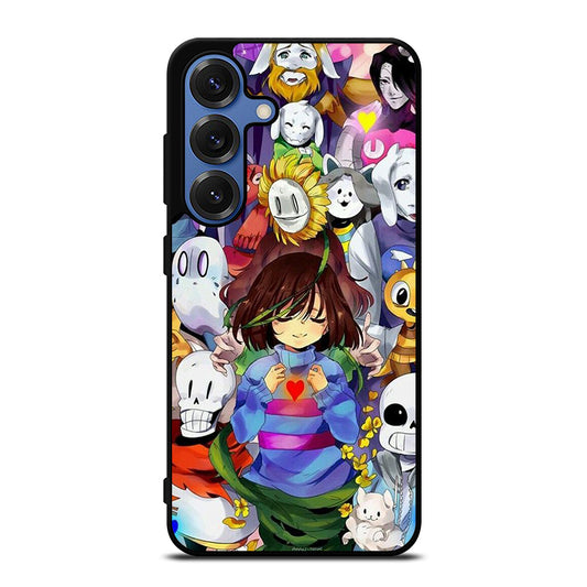 UNDERTALE ALL CHARACTER CARTOON 3 Samsung Galaxy S25 Case Cover