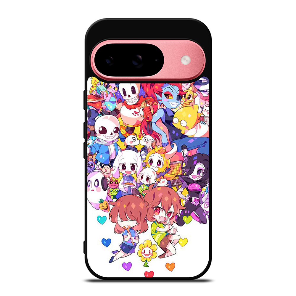 UNDERTALE ALL CHARACTER CARTOON Google Pixel 9 Case Cover