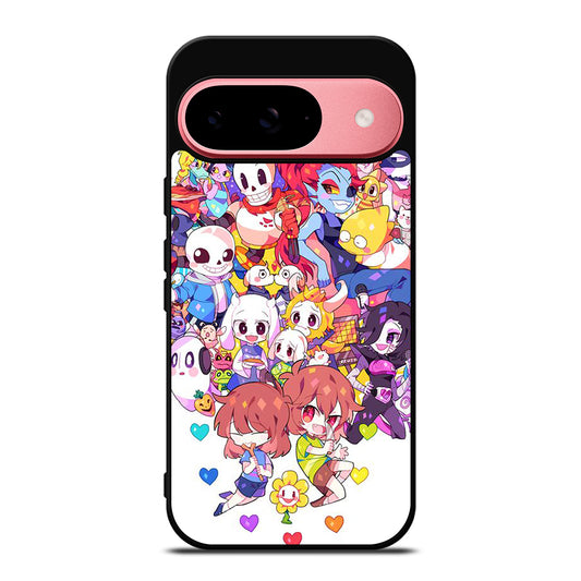 UNDERTALE ALL CHARACTER CARTOON Google Pixel 9 Case Cover