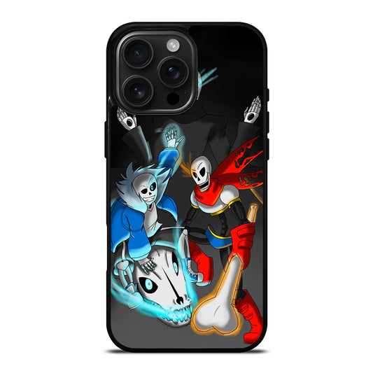 UNDERTALE PAPYRUS AND SANS ART iPhone 16 Pro Max Case Cover