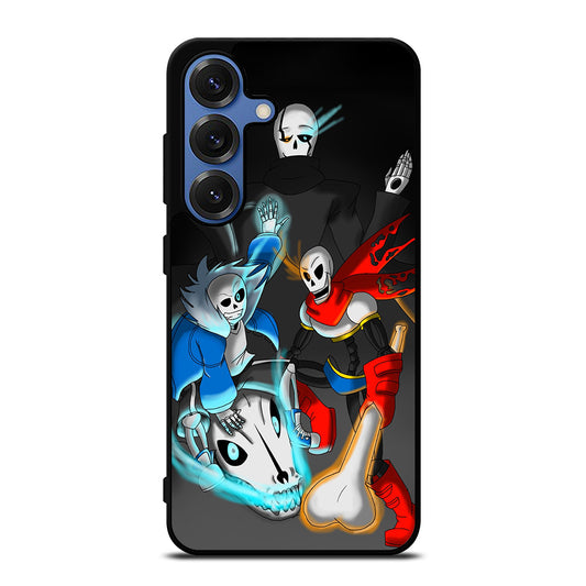 UNDERTALE PAPYRUS AND SANS ART Samsung Galaxy S25 Case Cover