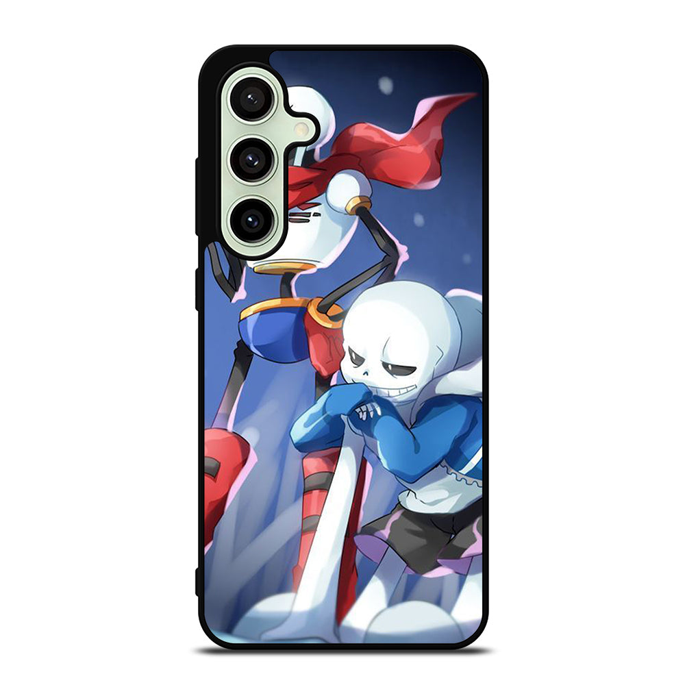 UNDERTALE PAPYRUS AND SANS CARTOON Samsung Galaxy S24 FE Case Cover