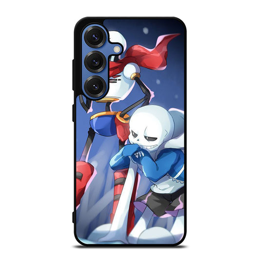 UNDERTALE PAPYRUS AND SANS CARTOON Samsung Galaxy S25 Case Cover