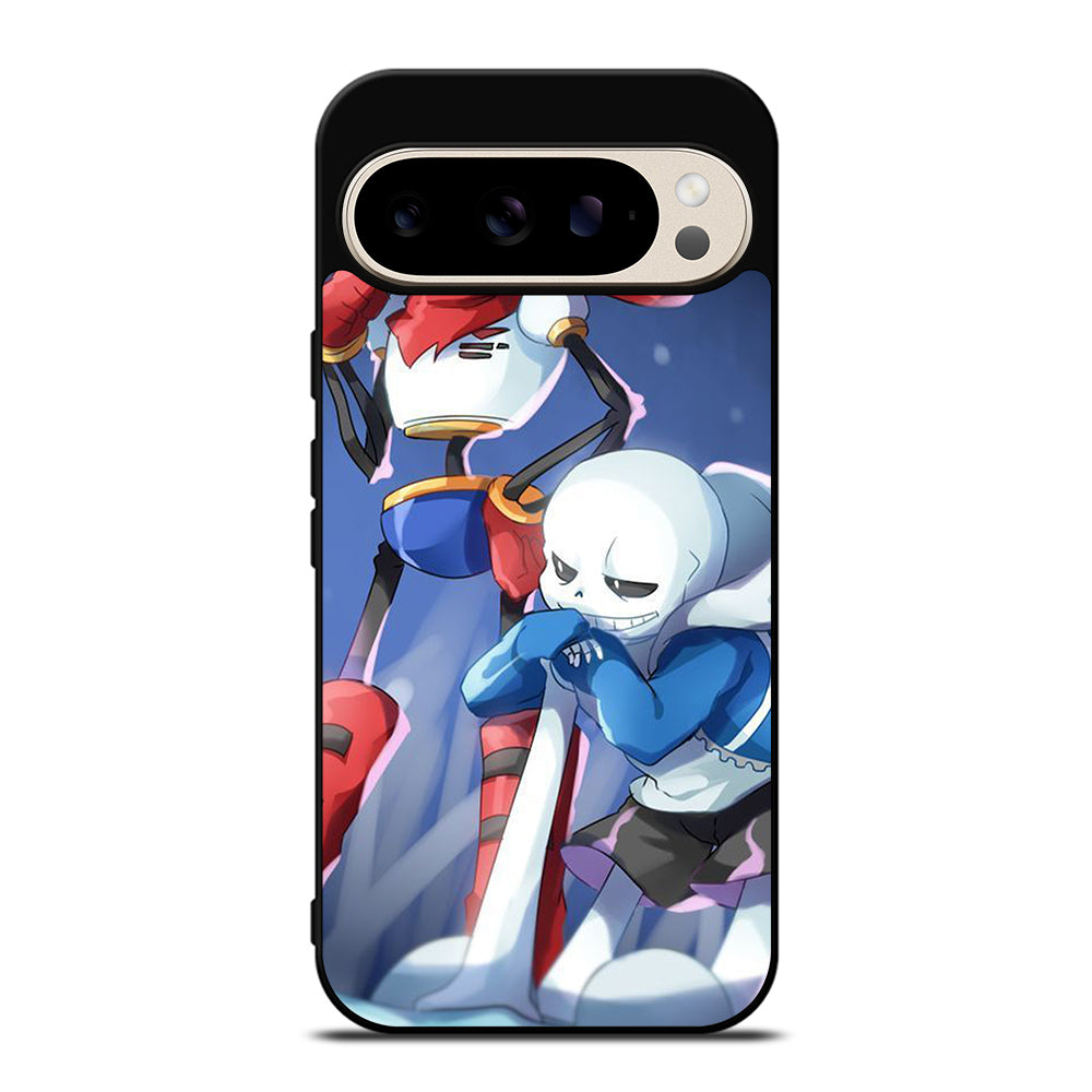 UNDERTALE PAPYRUS AND SANS CARTOON Google Pixel 9 Pro Case Cover