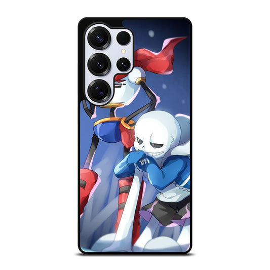 UNDERTALE PAPYRUS AND SANS CARTOON Samsung Galaxy S26 Ultra Case Cover