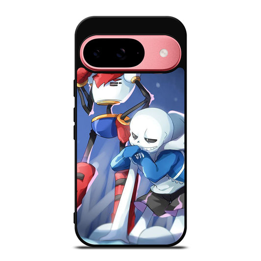 UNDERTALE PAPYRUS AND SANS CARTOON Google Pixel 9 Case Cover