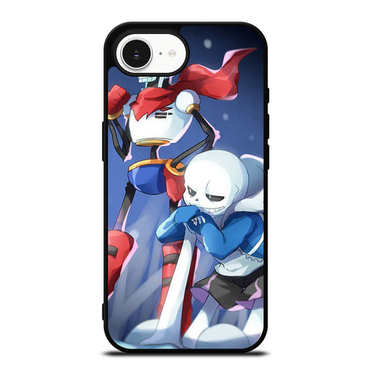 UNDERTALE PAPYRUS AND SANS CARTOON iPhone 16e Case Cover