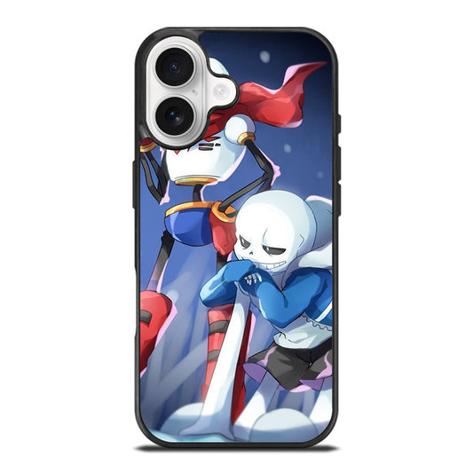 UNDERTALE PAPYRUS AND SANS CARTOON iPhone 17 Case Cover