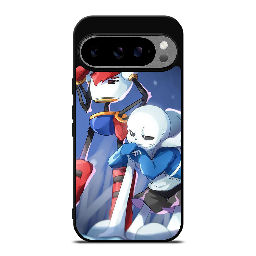 UNDERTALE PAPYRUS AND SANS CARTOON Google Pixel 9 Pro XL Case Cover