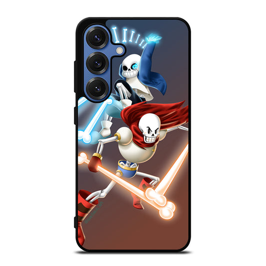 UNDERTALE PAPYRUS AND SANS Samsung Galaxy S25 Case Cover
