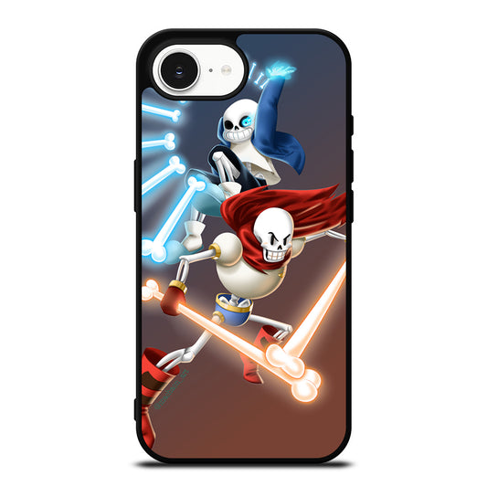 UNDERTALE PAPYRUS AND SANS iPhone 16e Case Cover