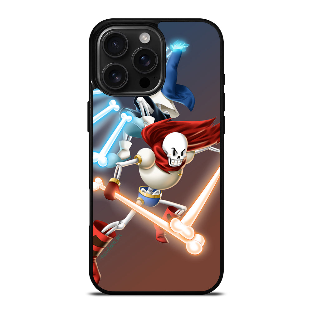 UNDERTALE PAPYRUS AND SANS iPhone 16 Pro Max Case Cover