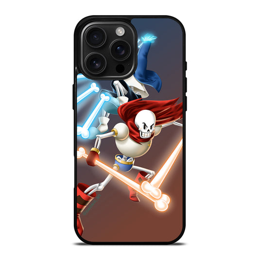 UNDERTALE PAPYRUS AND SANS iPhone 16 Pro Max Case Cover