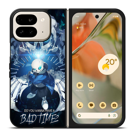 UNDERTALE SANS BAD TIME CARTOON Google Pixel 9 Pro Fold Case Cover