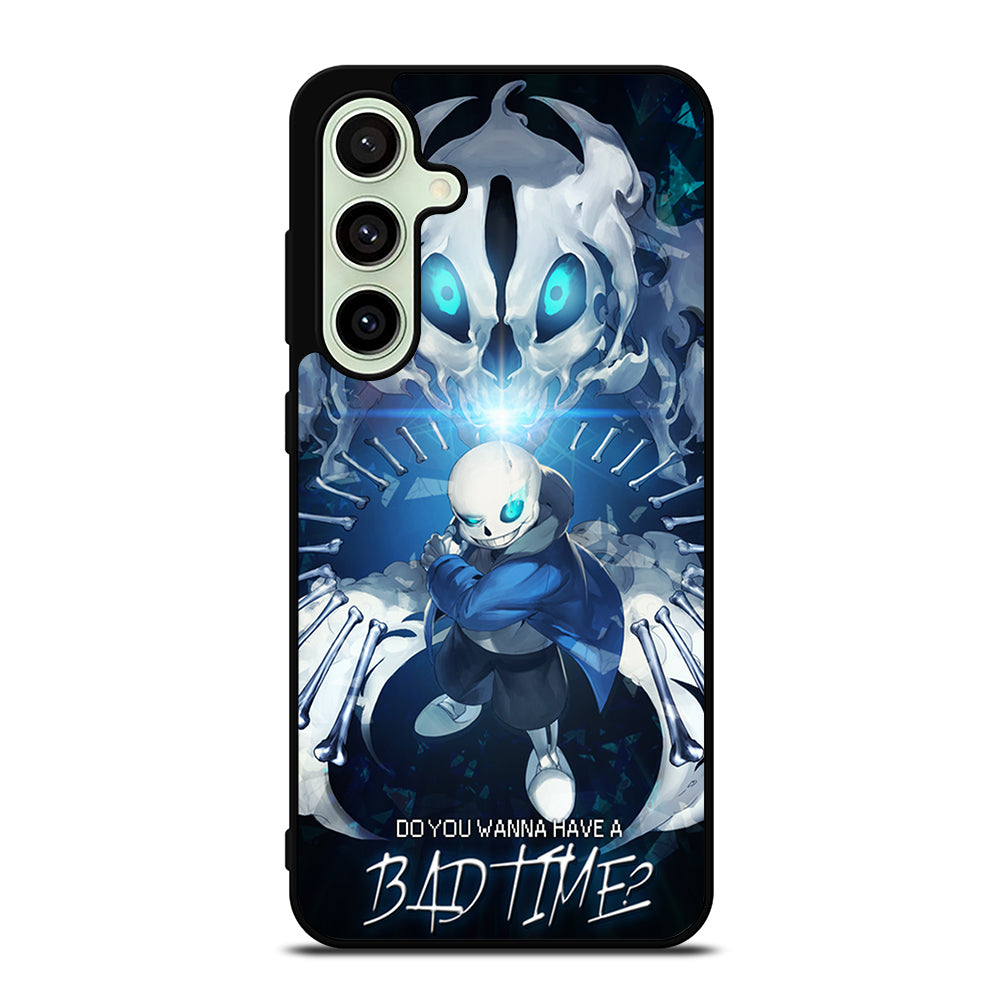 UNDERTALE SANS BAD TIME CARTOON Samsung Galaxy S24 FE Case Cover