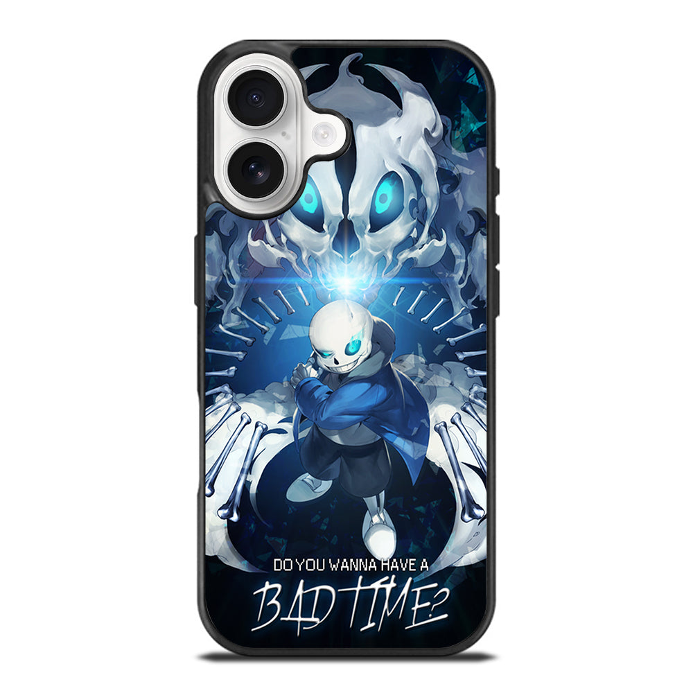 UNDERTALE SANS BAD TIME CARTOON iPhone 17 Case Cover