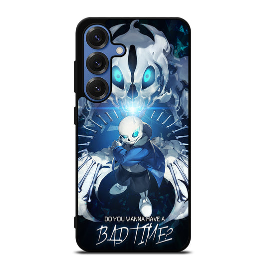 UNDERTALE SANS BAD TIME CARTOON Samsung Galaxy S25 Case Cover